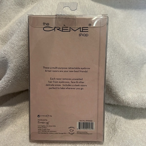Crème Shop retractable multi purpose razors NIB - Picture 3 of 3